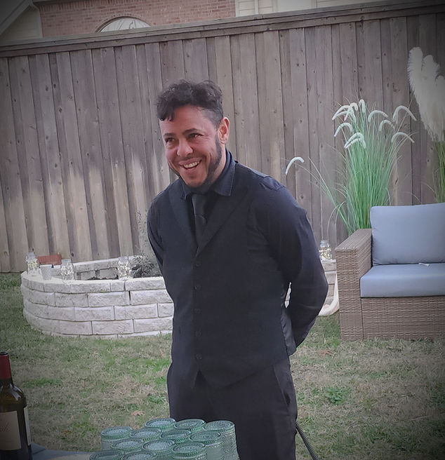 Jordan, Lead Mixologist at Select Service Catering